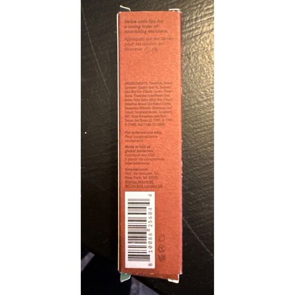 Limited Edition GLOSSIER Hot Cocoa Balm Dotcom BDC 0.5 fl oz/15ml BNIB - Picture 5 of 5